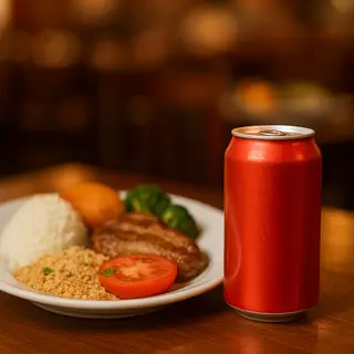 Refrigerante lata