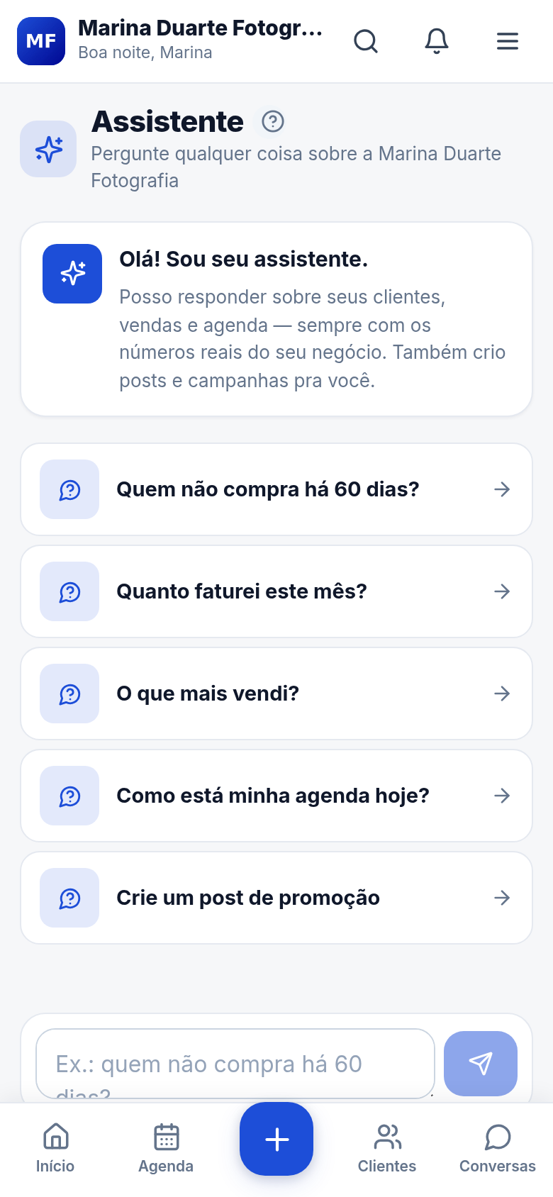O WhatsApp é o seu, e ele trabalha sozinho