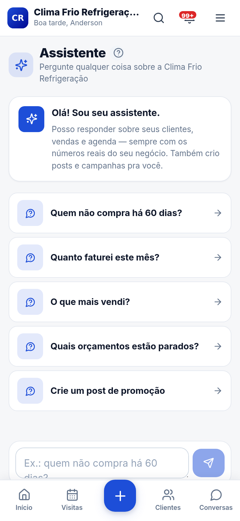 O WhatsApp é o seu, e ele trabalha sozinho