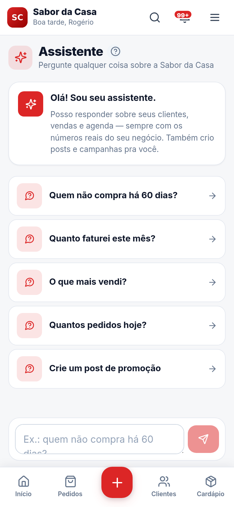 O WhatsApp é o seu, e ele trabalha sozinho