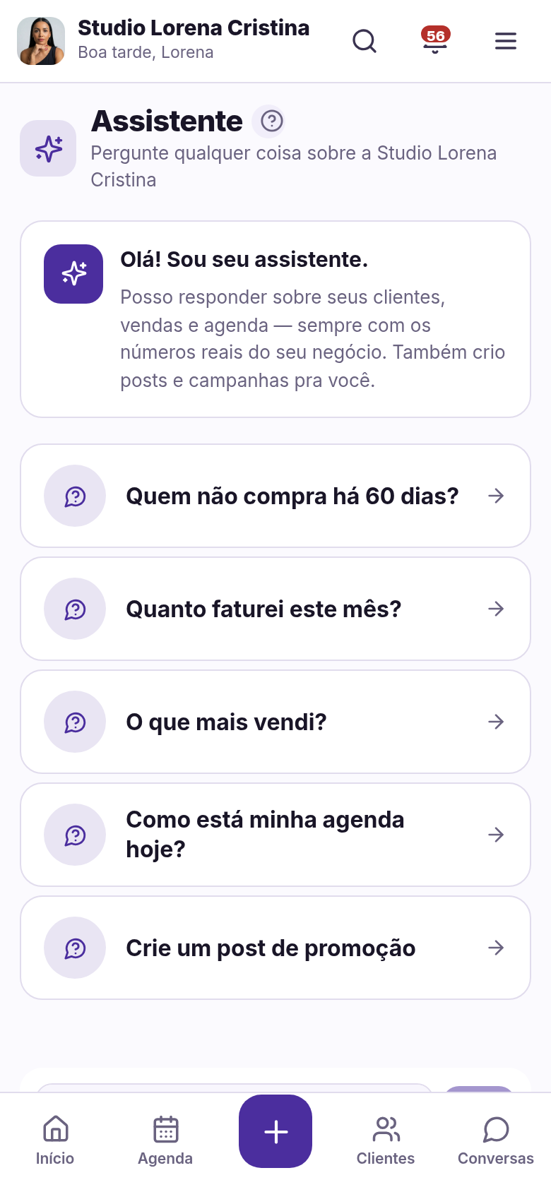 O assistente