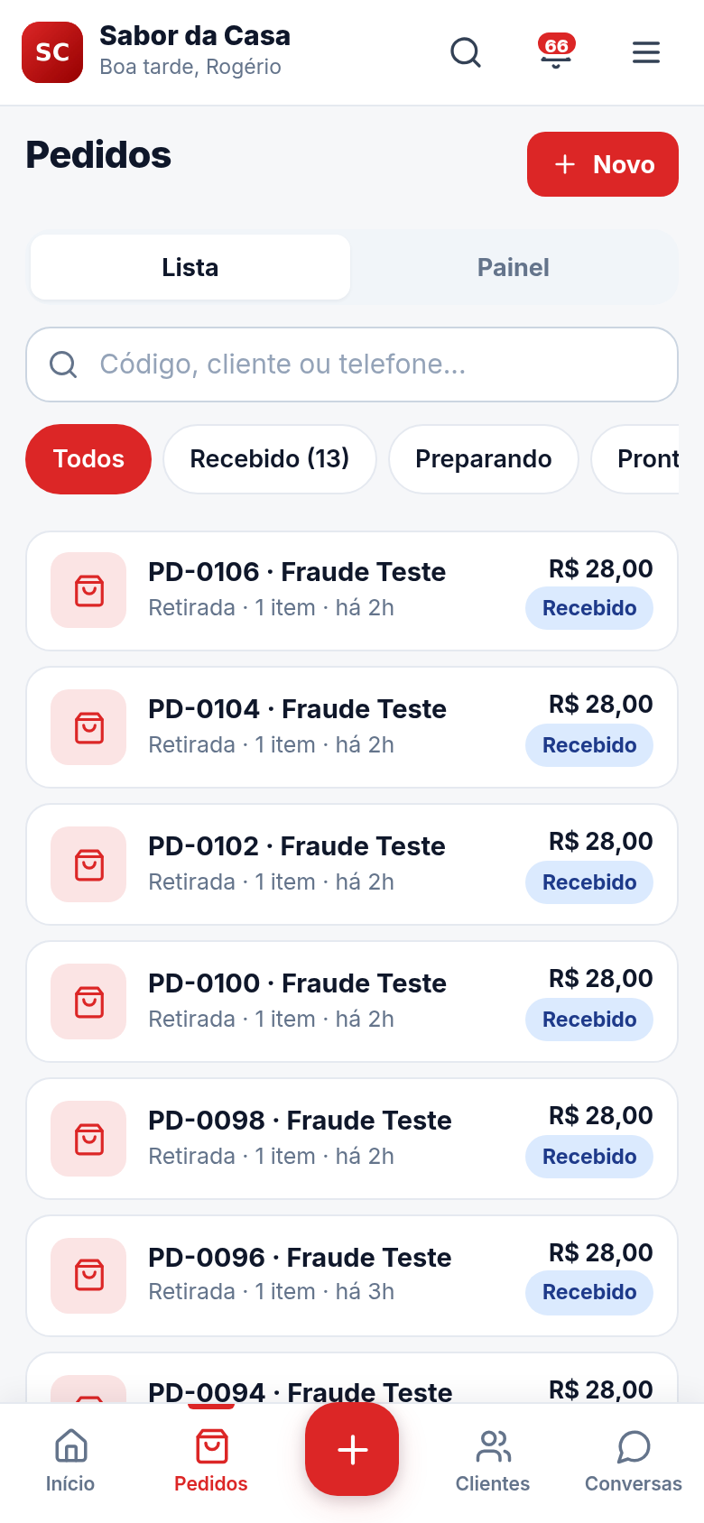 Você sabe quanto entrou, sem planilha